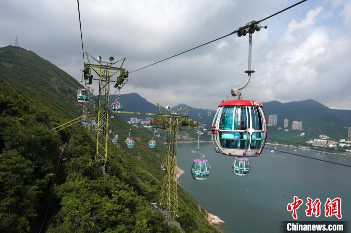 海洋公園將保留具標(biāo)志性的登山纜車和海洋列車。圖為登山纜車?！垷?攝