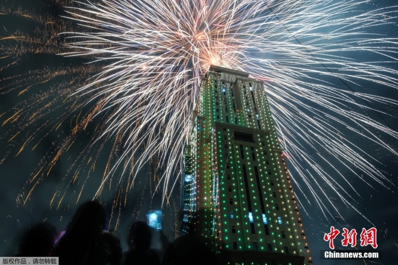 歡喜迎新年 世界各地上演煙花秀