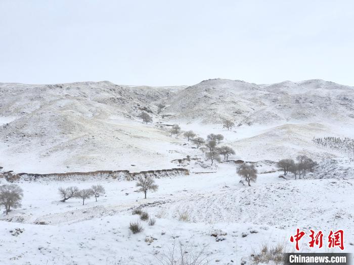 圖為內(nèi)蒙古迎降雪?！?nèi)蒙古自治區(qū)氣息局供圖