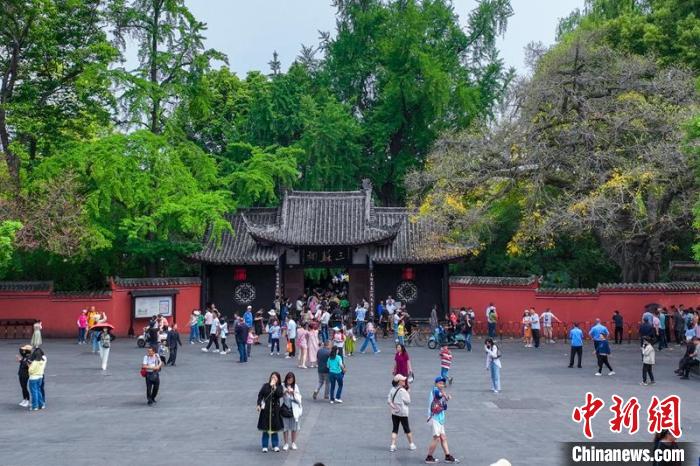 眉山市三蘇祠。(資料圖) 劉忠俊 攝