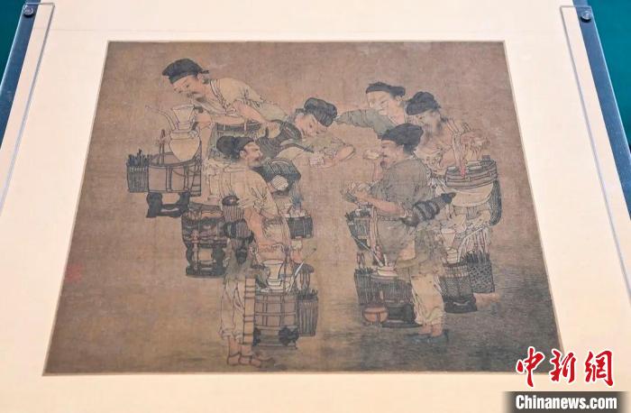 南宋名畫(huà)《斗漿圖》 杭州西湖博物館總館 供圖