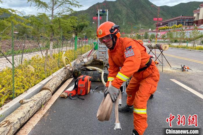 西藏昌都森林消防吹響備戰(zhàn)比武“沖鋒號”